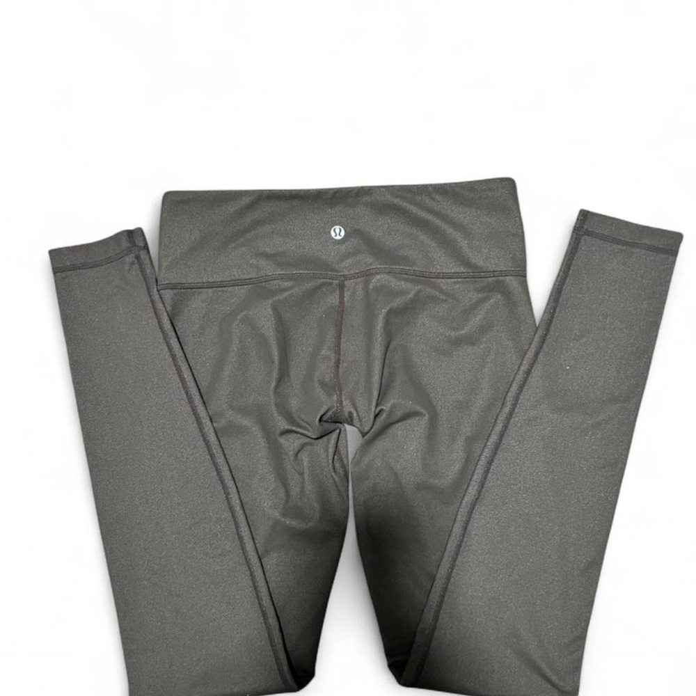 Lululemon Leggings in green/grey color